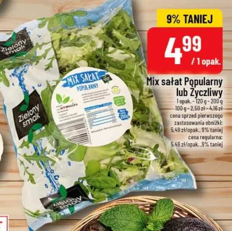 Mix sałat Popularny lub Życzliwy