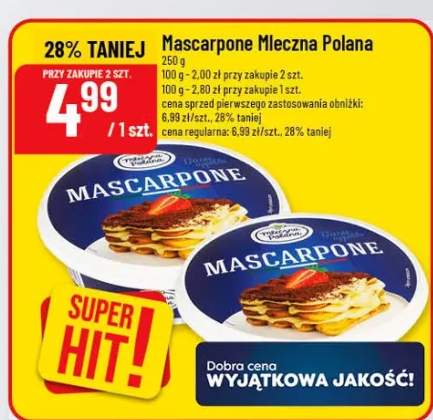 Mascarpone Mleczna Polana