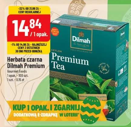 Herbata czarna Premium Tea Gourmet Foods