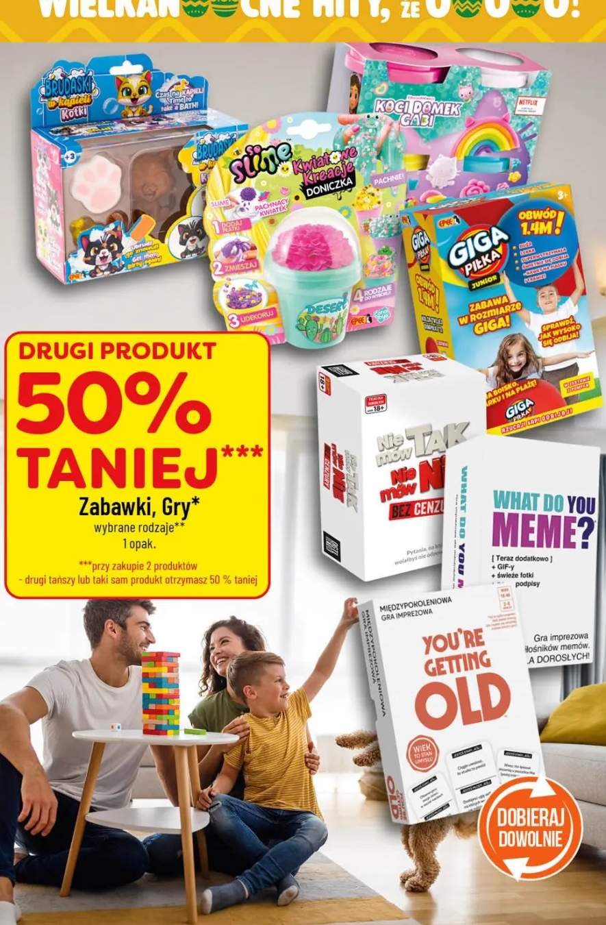 Zabawki, gry wybrane rodzaje