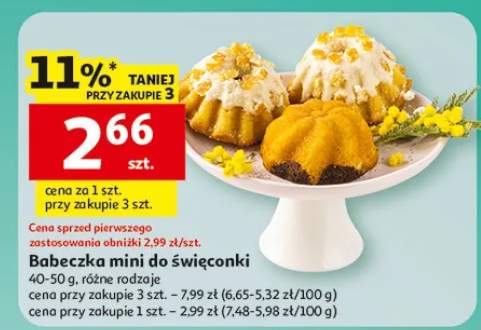 babeczka świąteczna