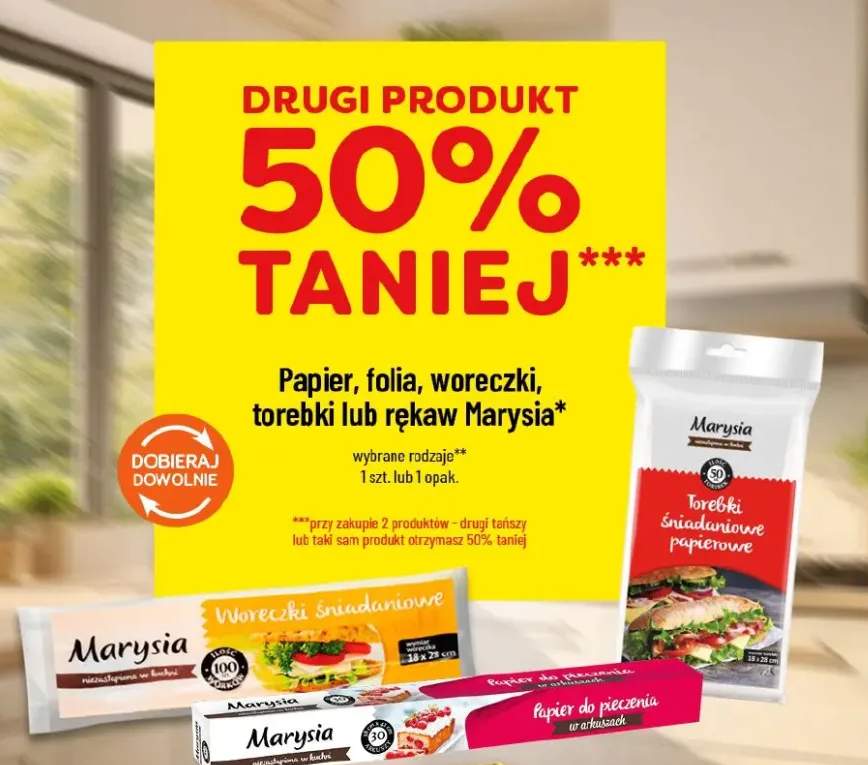 Woreczki śniadaniowe papierowe