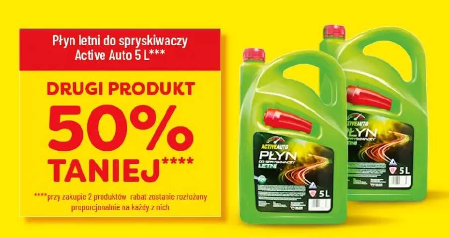 Płyn letni do spryskiwaczy