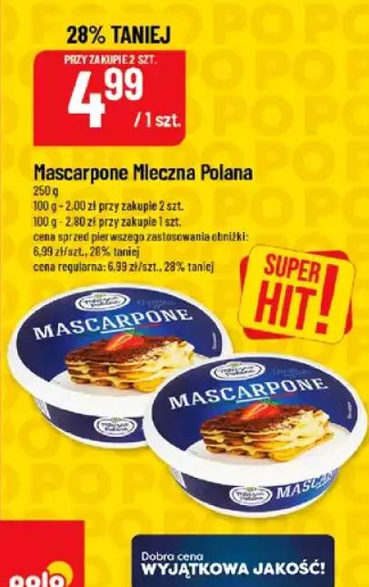 Mascarpone Mleczna Polana
