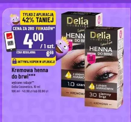 Kremowa henna do brwi