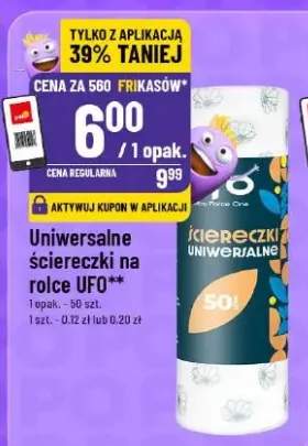 Uniwersalne ściereczki na rolce