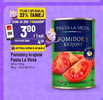 Pomidory krojone Pasta La Vista