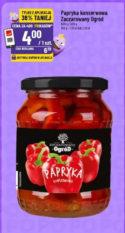 Papryka konserwowa Zaczarowany Ogród