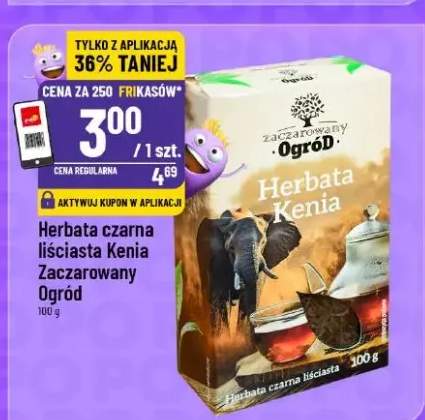 Herbata czarna liściasta zaczarowany ogród