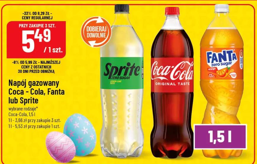 Napój gazowany Coca-Cola