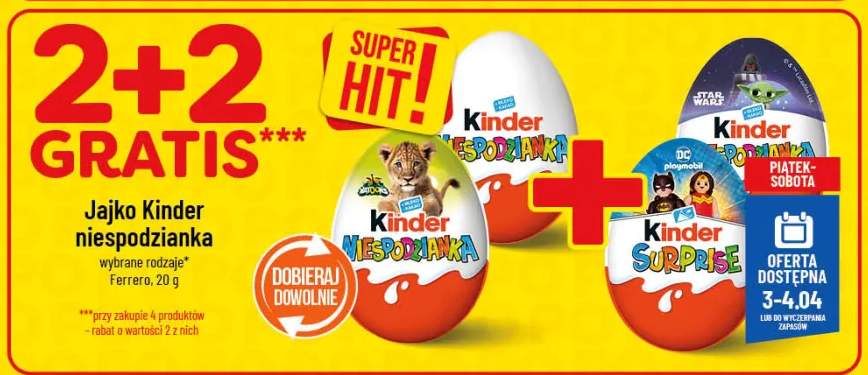 Jajko Kinder niespodzianka