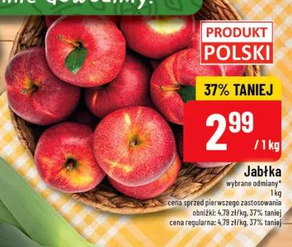 Jabłka wybrane odmiany