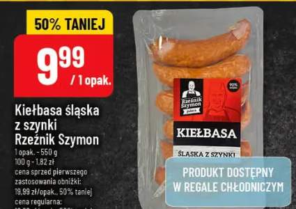 Kiełbasa śląska z szynki Rzeźnik Szymon