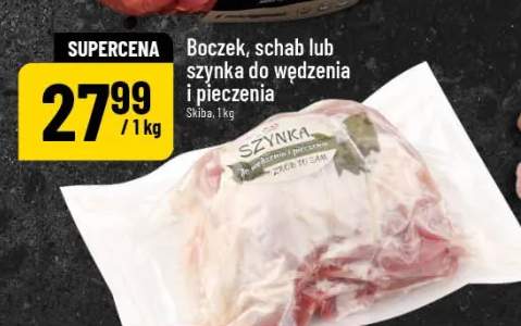 Boczek, schab lub szynka do wędzenia i pieczenia
