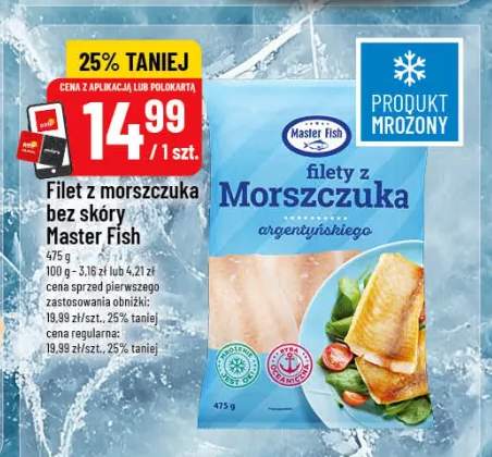 Filet z morszczuka bez skóry