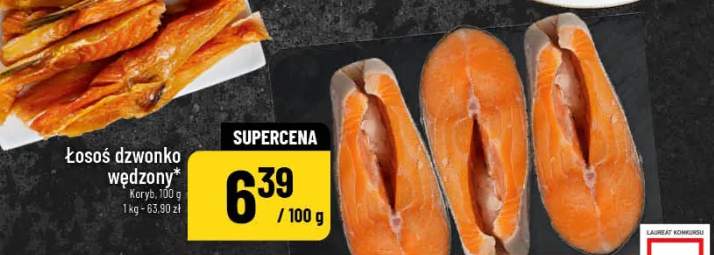 Łosoś dzwonko wędzony