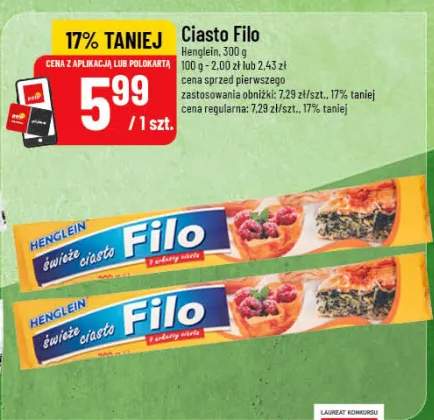 Ciasto Filo
