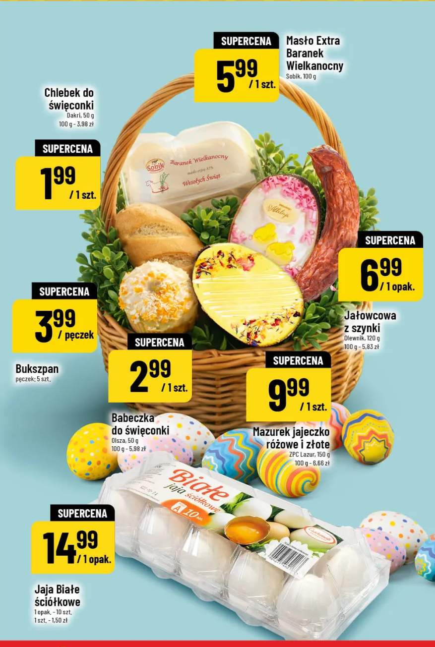 Babeczka do świeconki