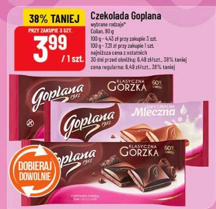 Czekolada Goplana