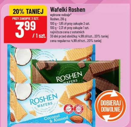 Wafelki Roshen