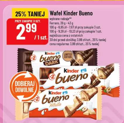 Wafel Kinder Bueno