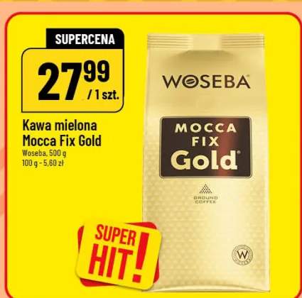 Kawa mielona Mocca Fix Gold