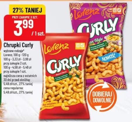 Chrupki Curly