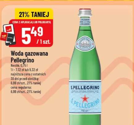 Woda gazowana Pellegrino