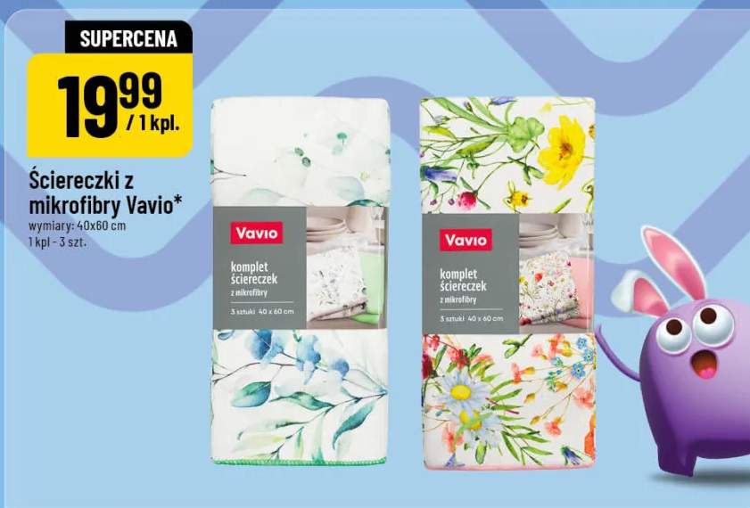 Ściereczki z mikrofibry