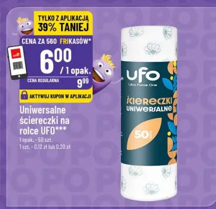 Uniwersalne ściereczki na rolce