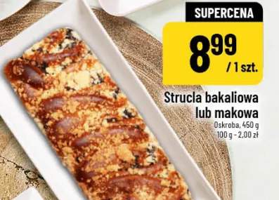 Strucla bakaliowa lub makowa