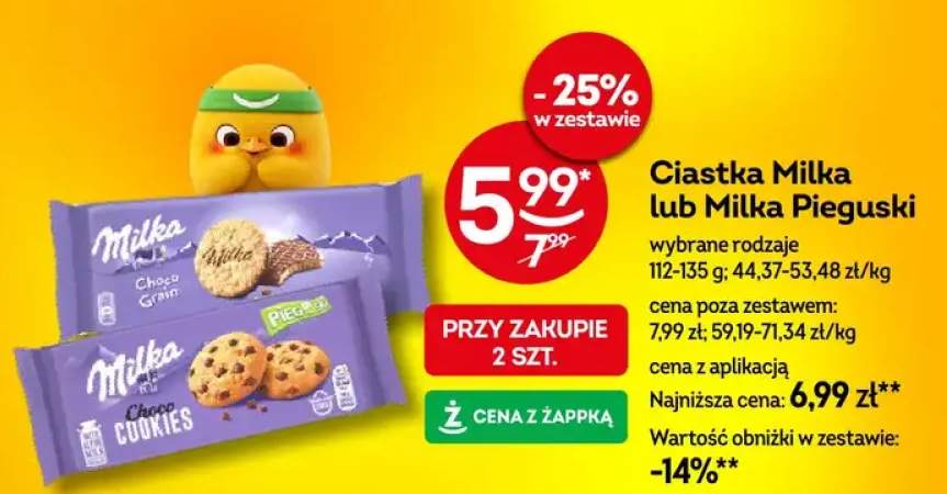 ciastka Milka