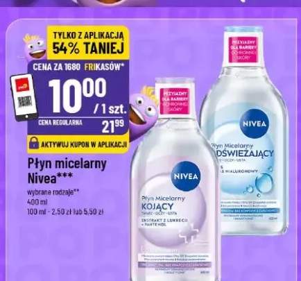 Płyn micelarny oświeżający