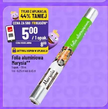 Folia aluminiowa Marysia