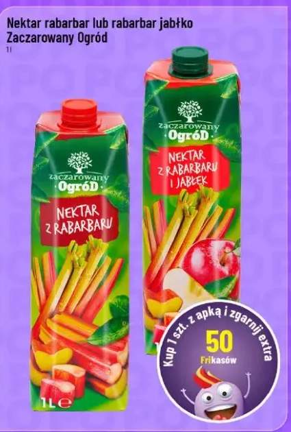 Nektar rabarbar jabłko
