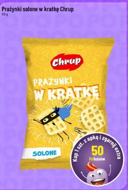 Prażynki solone w kratkę