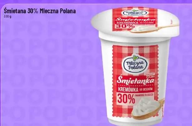 Śmietana 30%