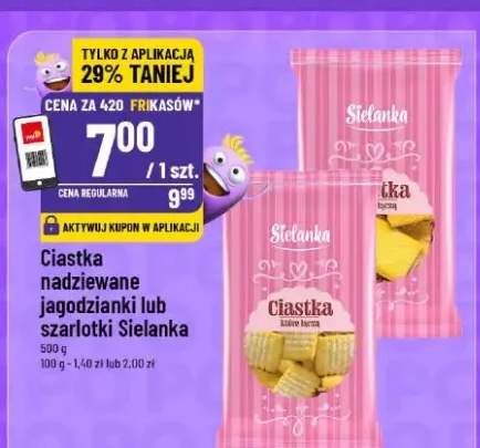 Ciastka nadziewane jagodzianki lub szarlotki