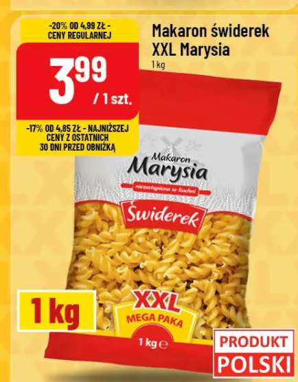 Makaron świderek XXL