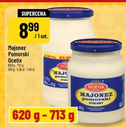 Majonez Pomorski stołowy