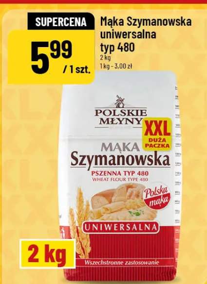 Mąka Szymanowska uniwersalna typ 480