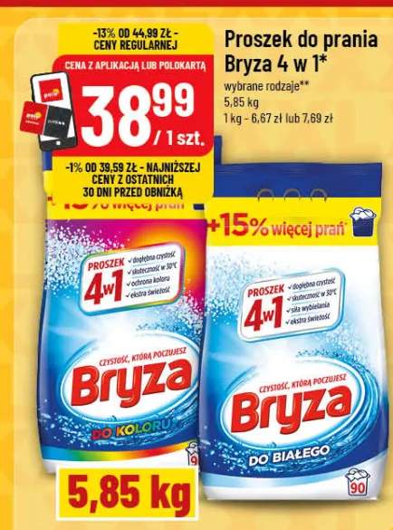 Proszek do prania 4 w 1 wybrane rodzaje