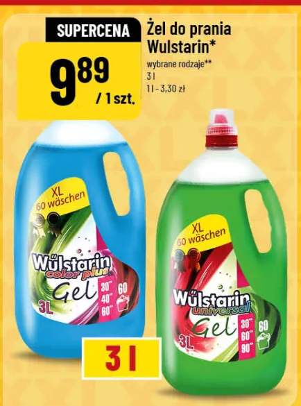 Żel do prania wybrane rodzaje