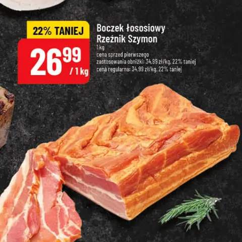 Boczek łososiowy Rzeźnik Szymon