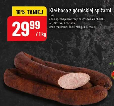 Kiełbasa z góralskiej spiżarni