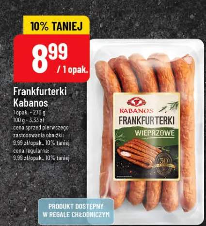 Frankfurterki Kabanos