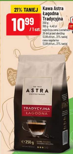 Kawa Astra łagodna tradycyjna