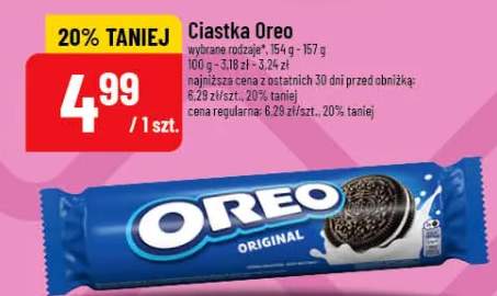 Ciastka Oreo różne rodzaje
