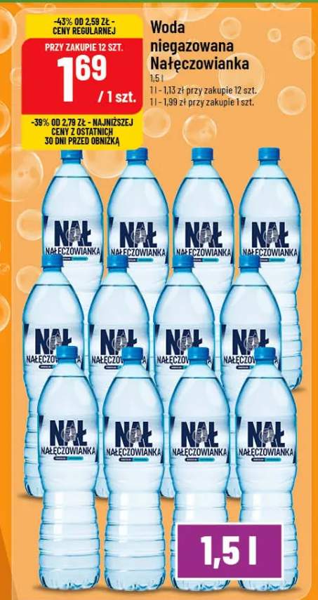 Woda niegazowana Nałęczowianka