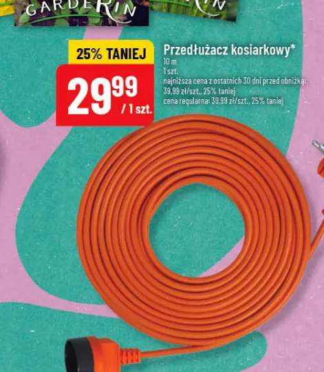 Przedłużacz kosiarkowy